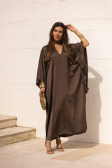 VESTIDO DUBAI CASTANHO