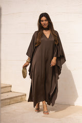 VESTIDO DUBAI CASTANHO