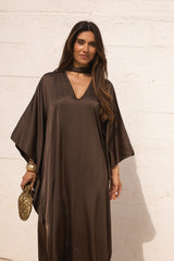 VESTIDO DUBAI CASTANHO