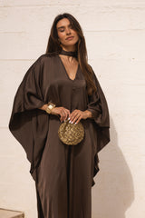 VESTIDO DUBAI CASTANHO