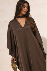 VESTIDO DUBAI CASTANHO