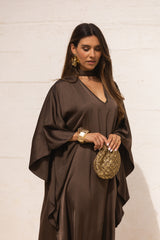 VESTIDO DUBAI CASTANHO