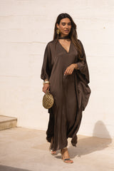 VESTIDO DUBAI CASTANHO