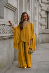 CONJUNTO JULIETA AMARELO MOSTARDA