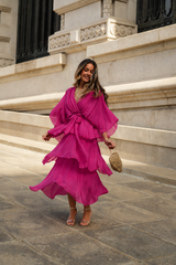 VESTIDO CARLOTA FLAMINGO