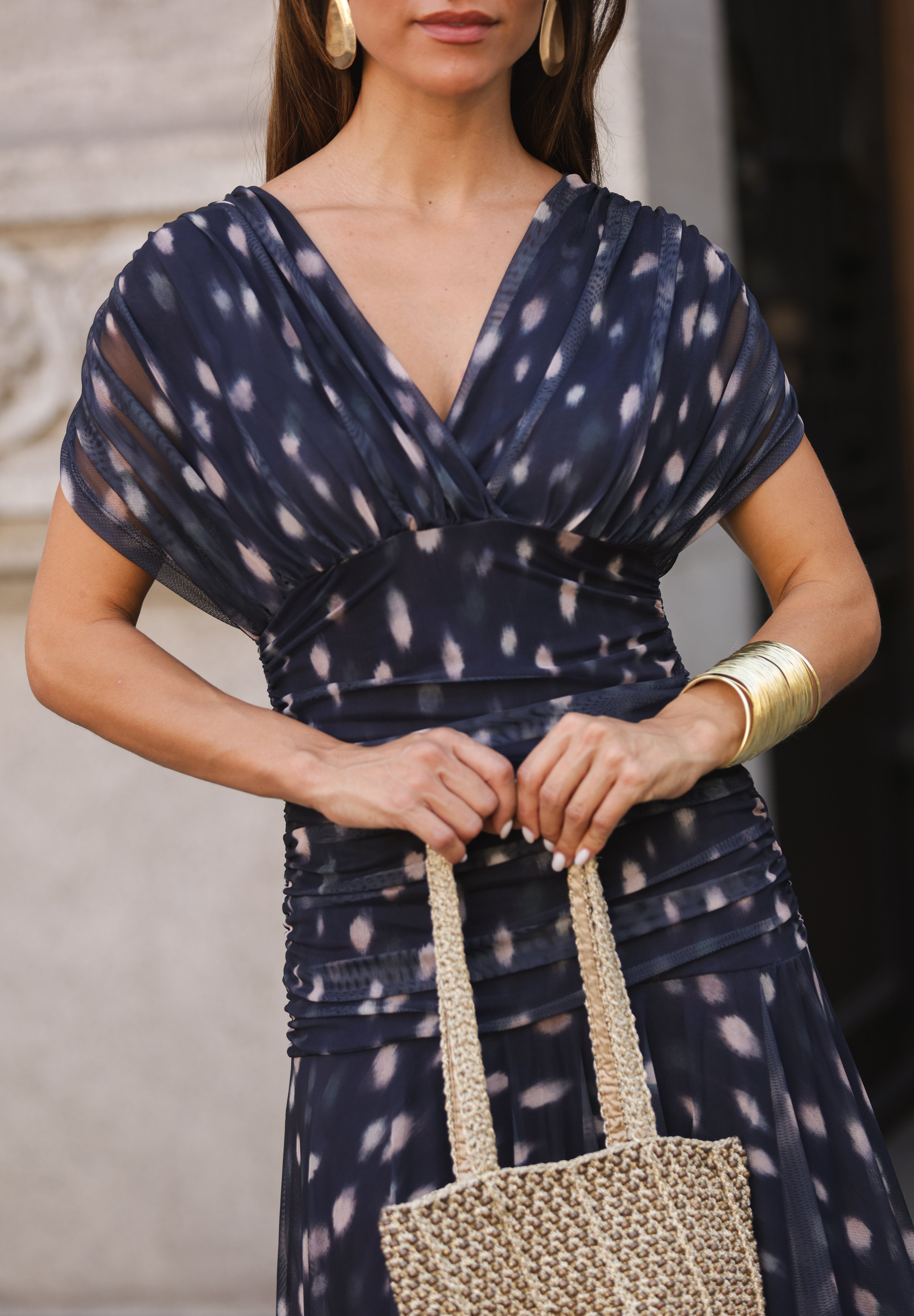 VESTIDO ISADORA AZUL MARINHO