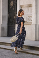 VESTIDO ISADORA AZUL MARINHO