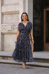 VESTIDO ISADORA AZUL MARINHO