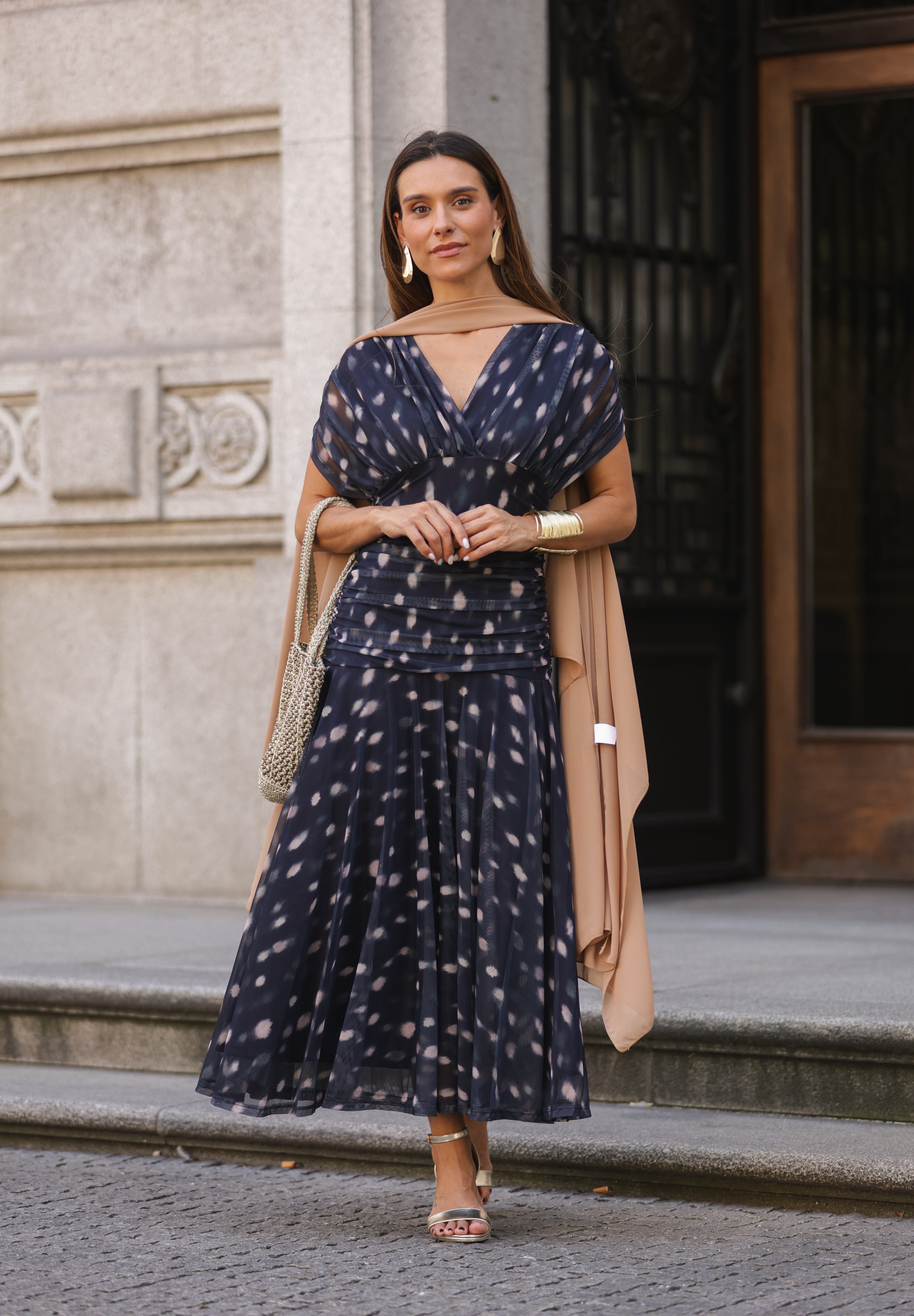 VESTIDO ISADORA AZUL MARINHO