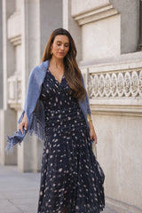 VESTIDO ISADORA AZUL MARINHO