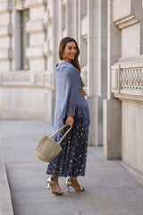 VESTIDO ISADORA AZUL MARINHO