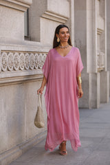 VESTIDO VIOLETA ROSA