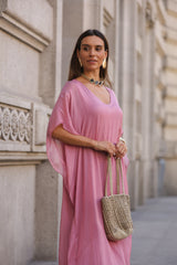 VESTIDO VIOLETA ROSA