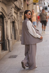 BLUSA BOLONHA BEGE