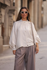 BLUSA BOLONHA BEGE