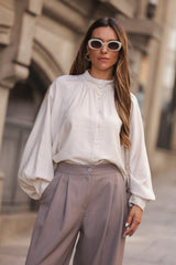 BLUSA BOLONHA BEGE
