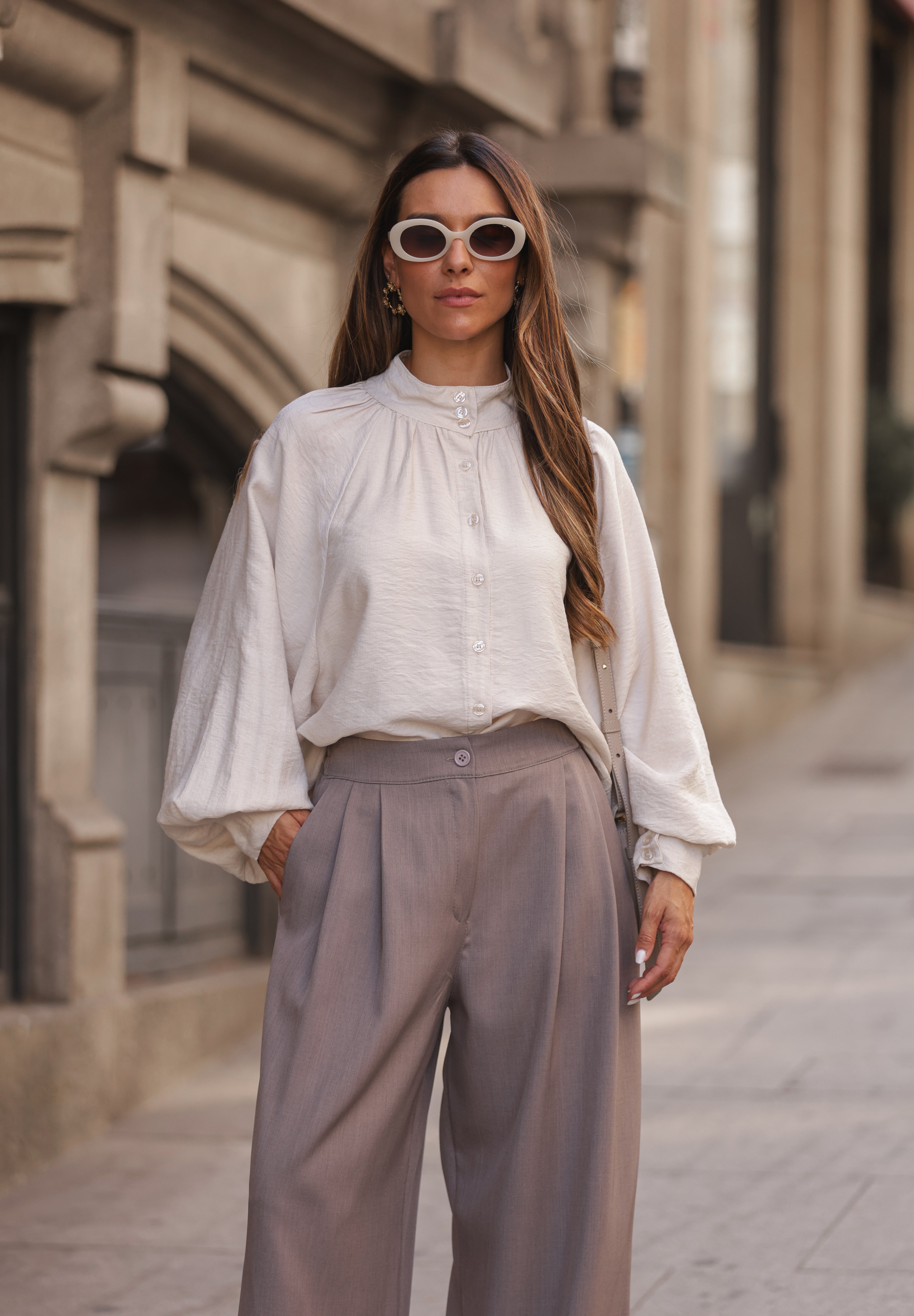 CALÇA CAPRI CINZA