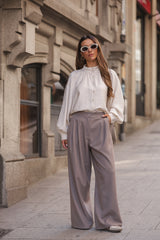 BLUSA BOLONHA BEGE