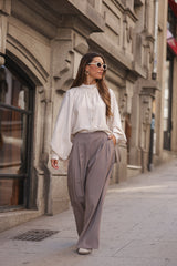 BLUSA BOLONHA BEGE