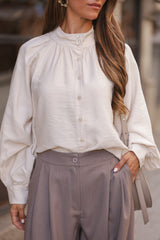 BLUSA BOLONHA BEGE