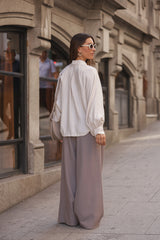 BLUSA BOLONHA BEGE