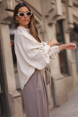 BLUSA BOLONHA BEGE