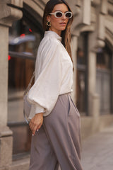 BLUSA BOLONHA BEGE