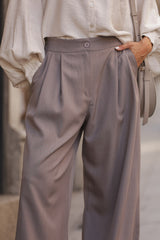 CALÇA CAPRI CINZA