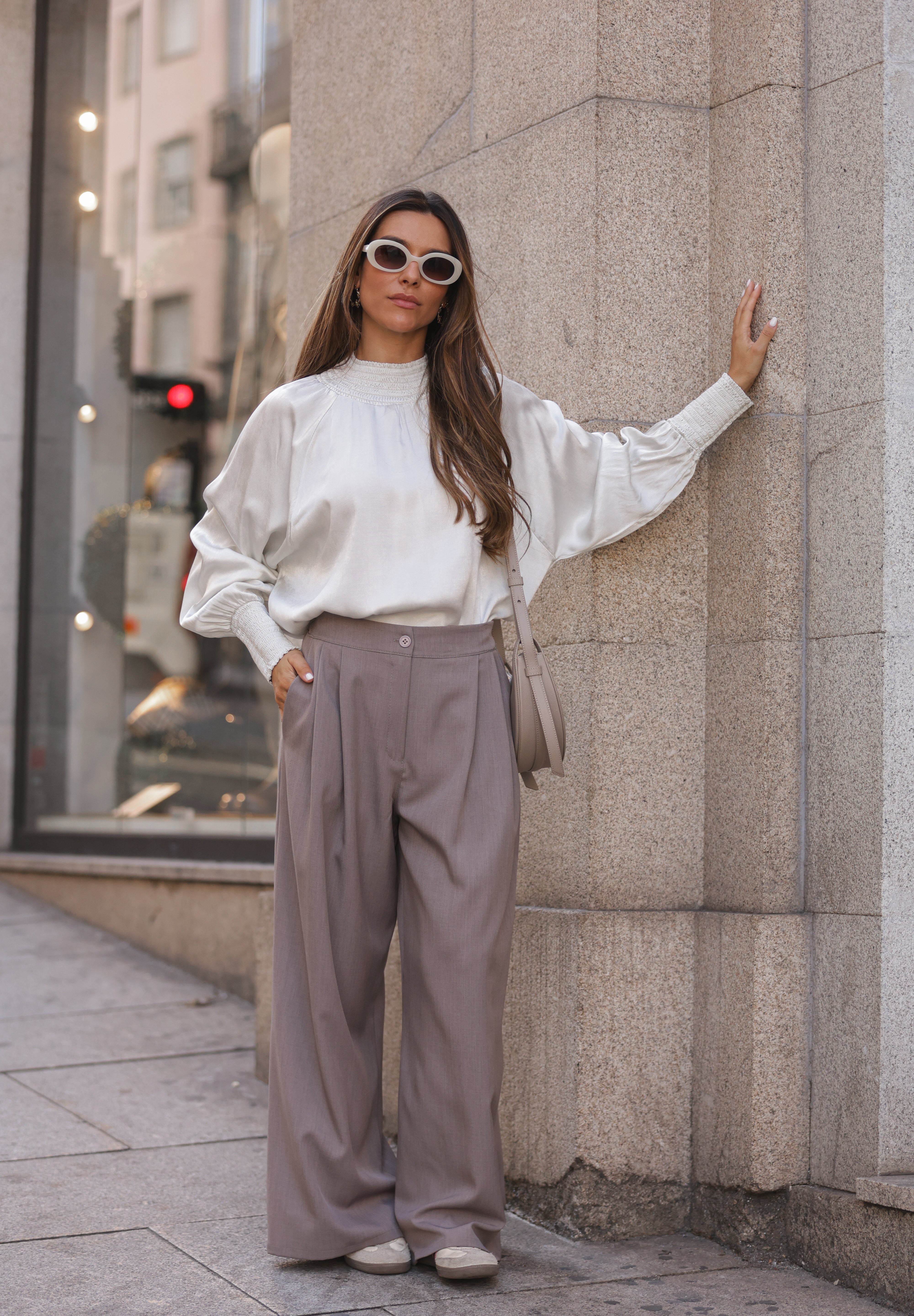CALÇA CAPRI CINZA
