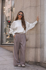 CALÇA CAPRI CINZA