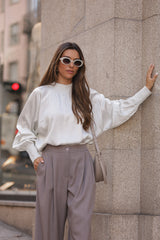 CALÇA CAPRI CINZA