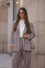 BLAZER CAMILLE CINZA