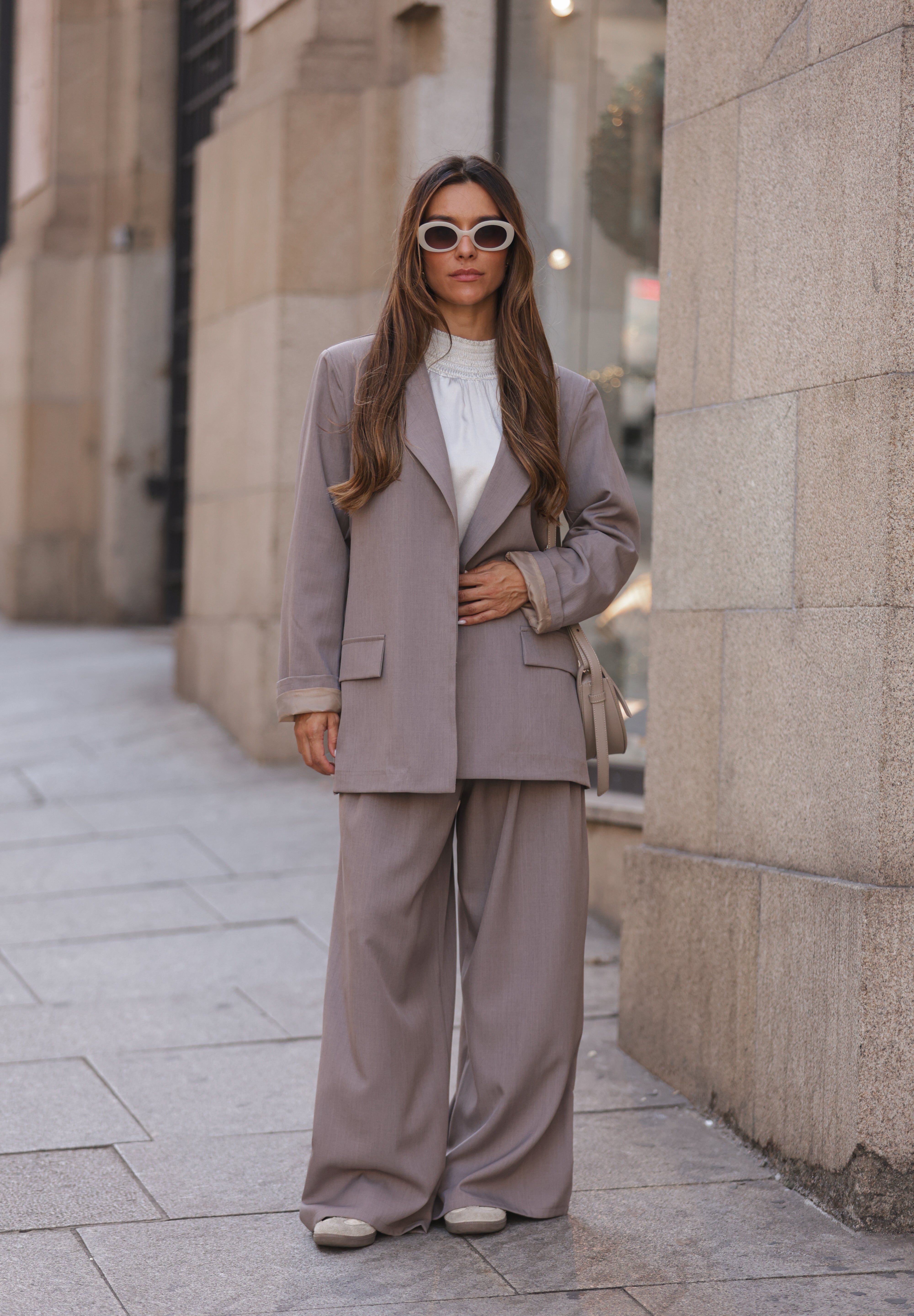 CALÇA CAPRI CINZA
