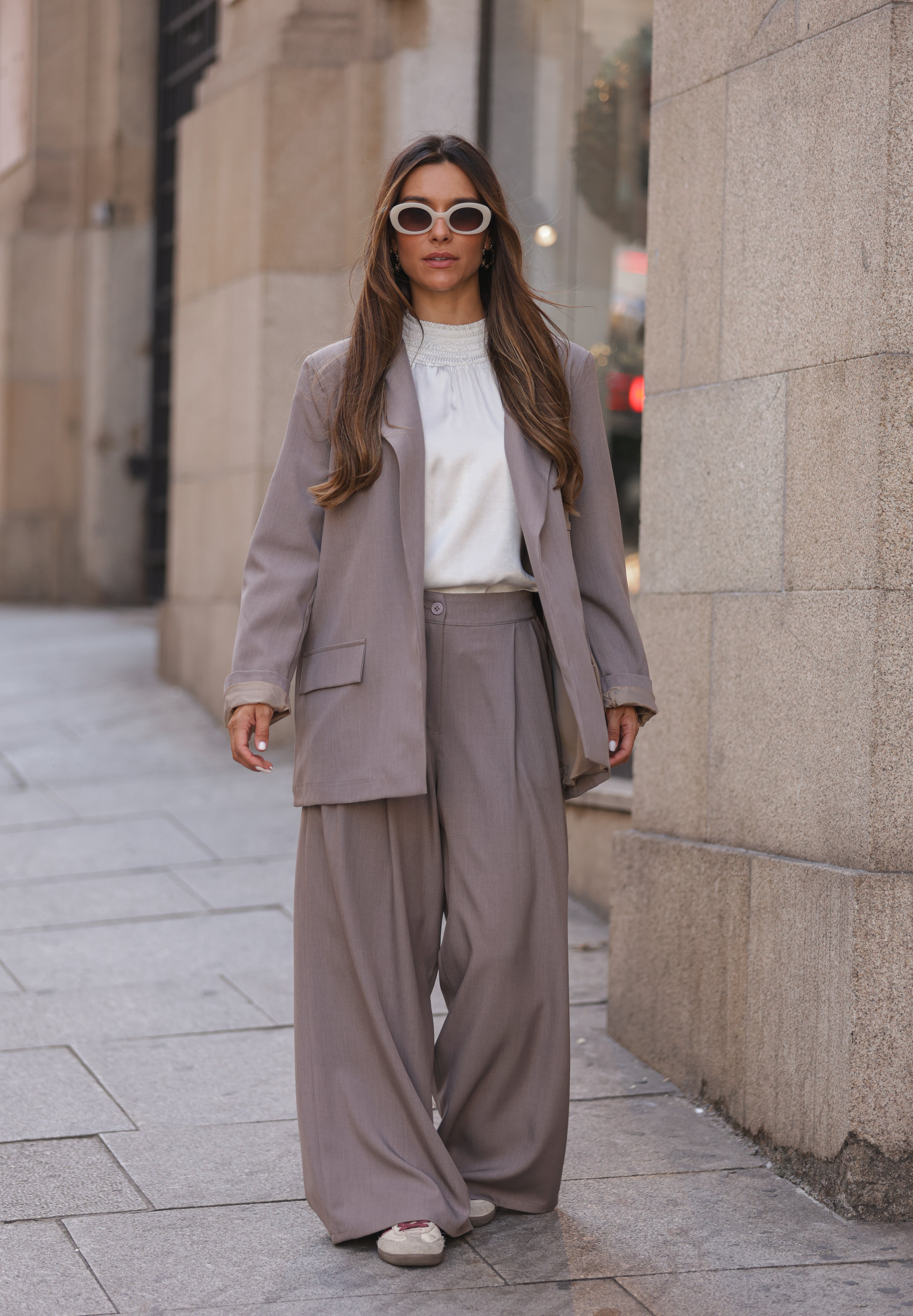 BLAZER CAMILLE CINZA