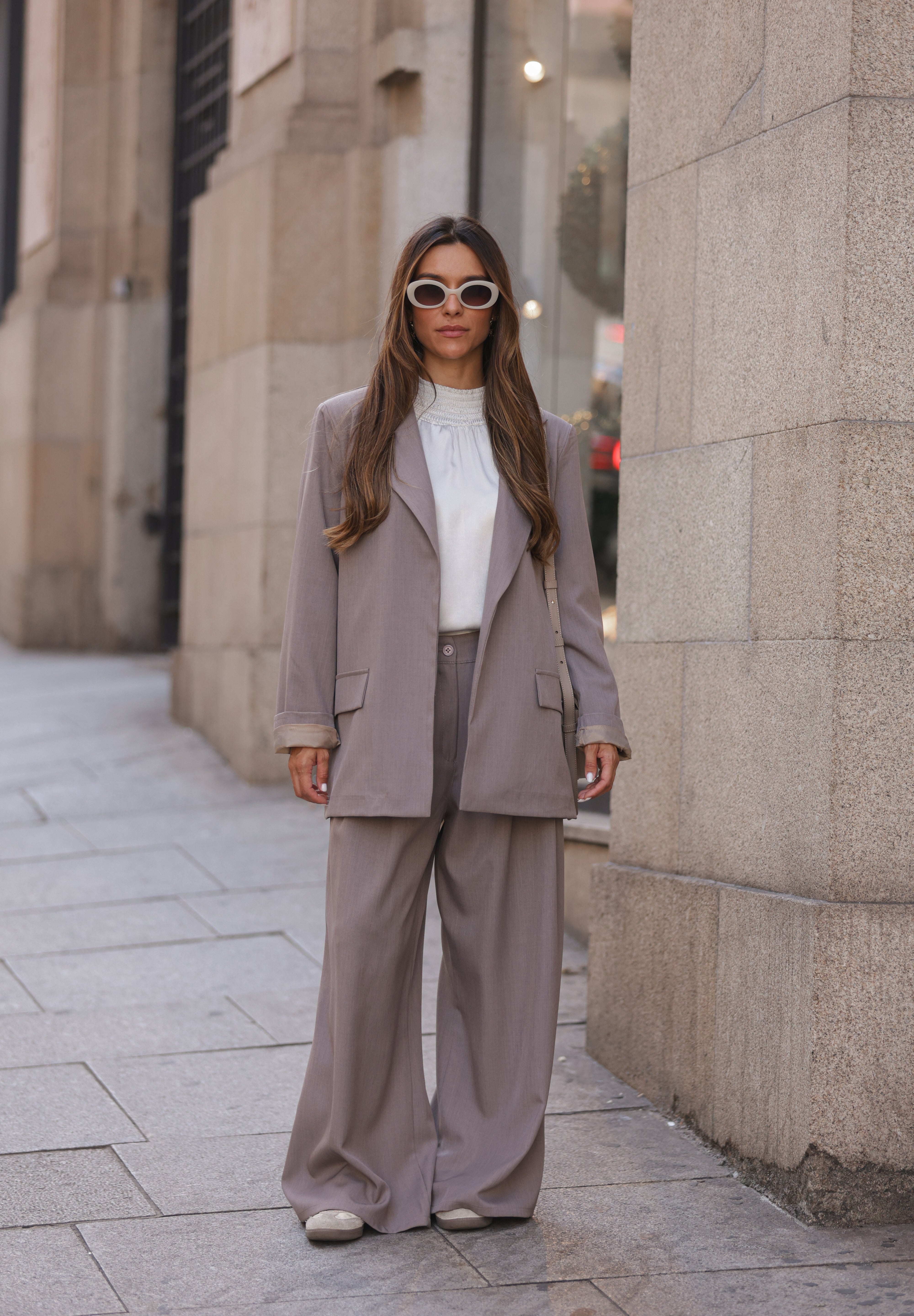 BLAZER CAMILLE CINZA