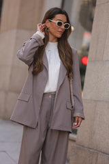 BLAZER CAMILLE CINZA