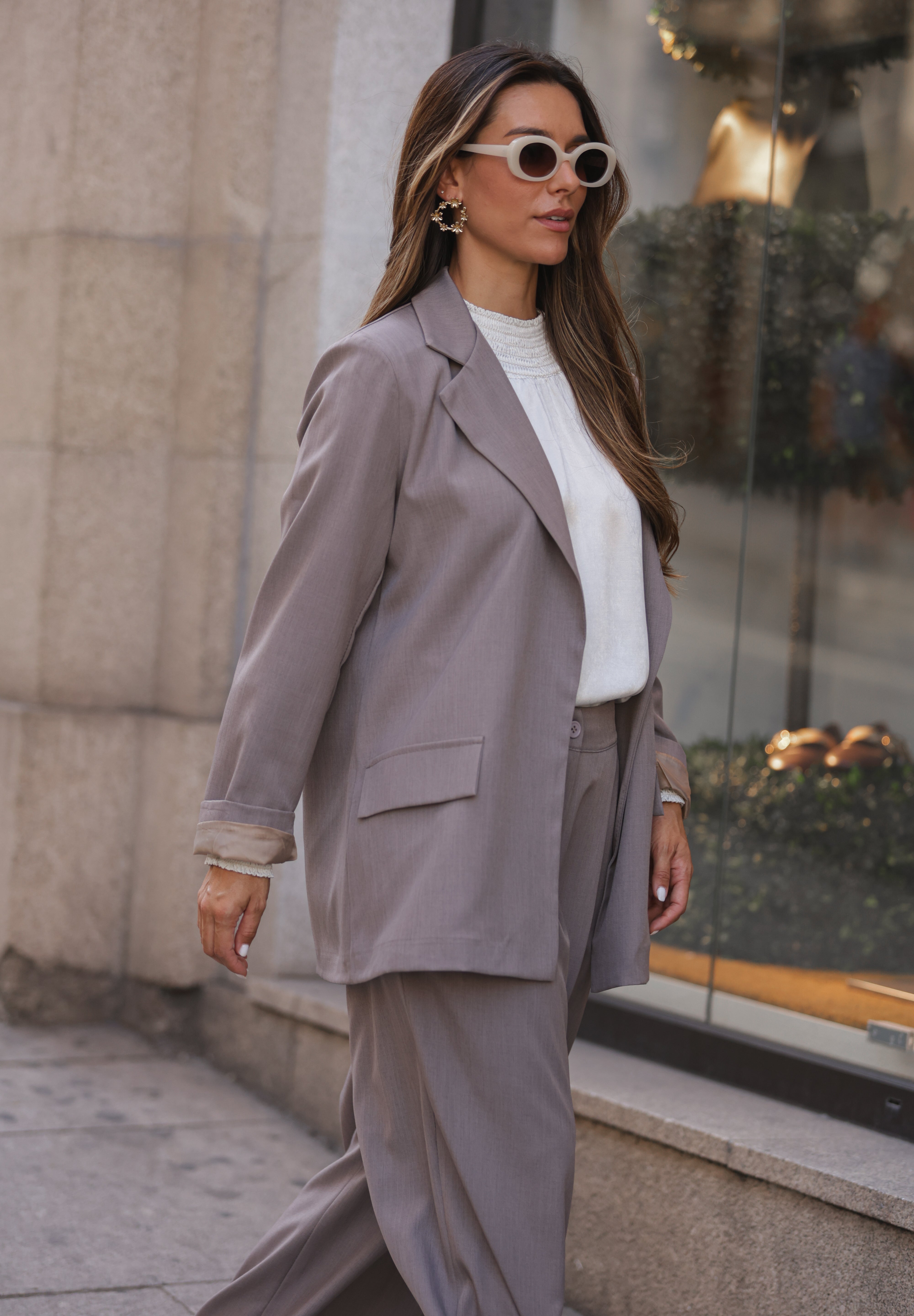BLAZER CAMILLE CINZA