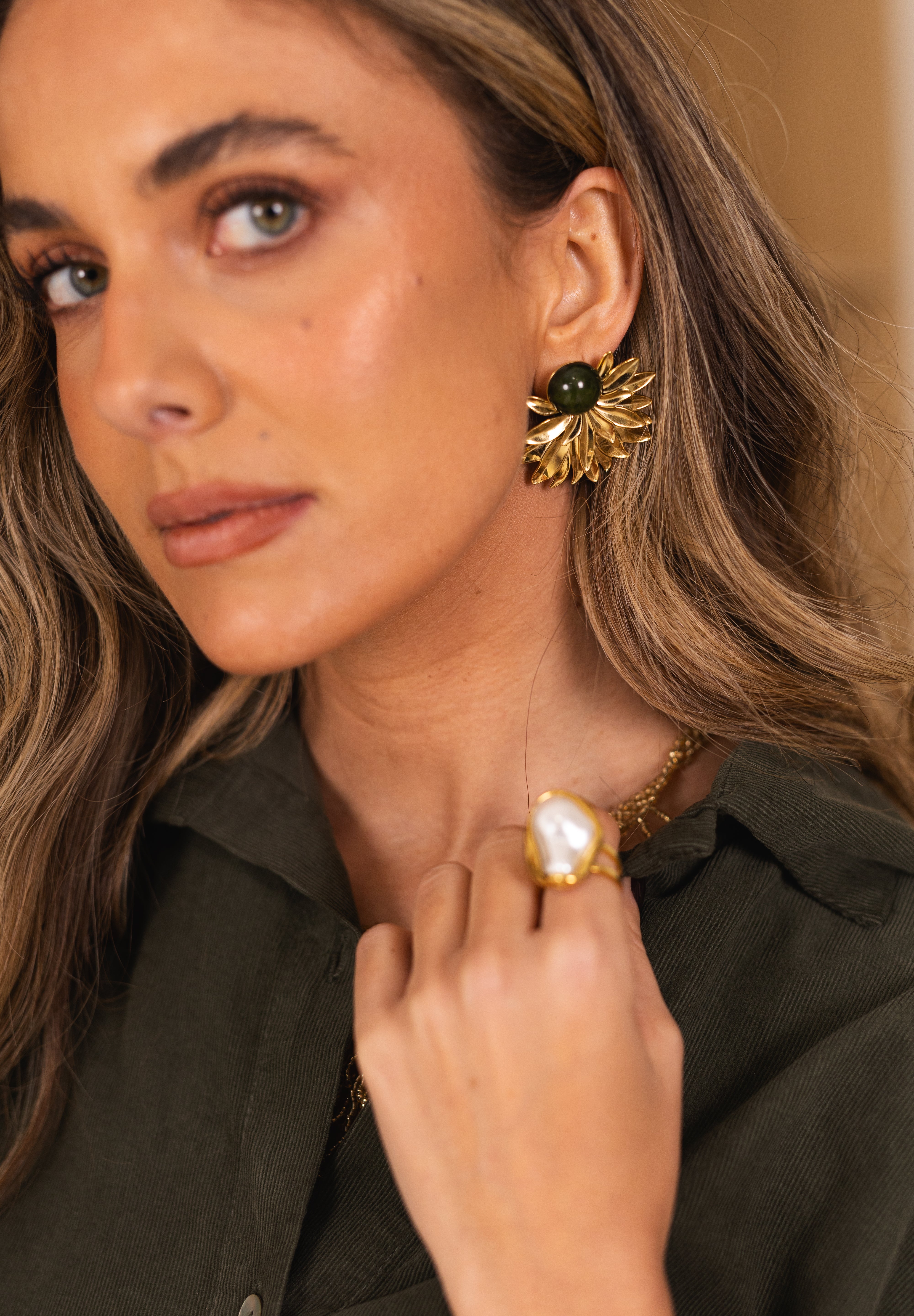 PENDIENTES DE ÁMBAR