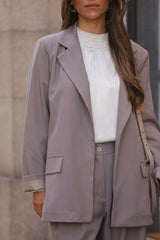 BLAZER CAMILLE CINZA