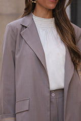 BLAZER CAMILLE CINZA