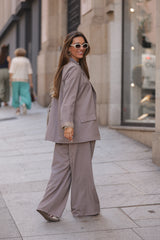 CALÇA CAPRI CINZA