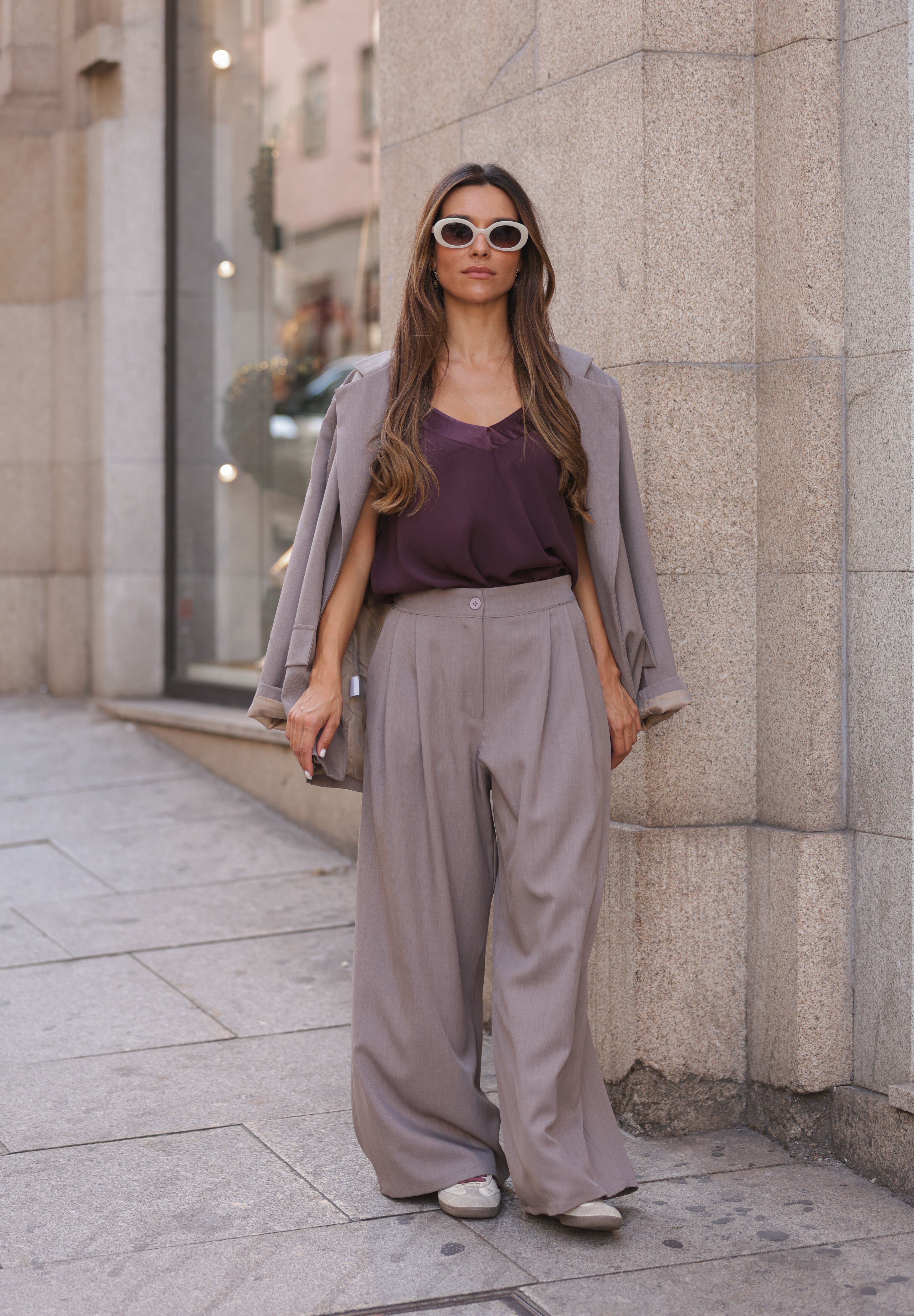 CALÇA CAPRI CINZA