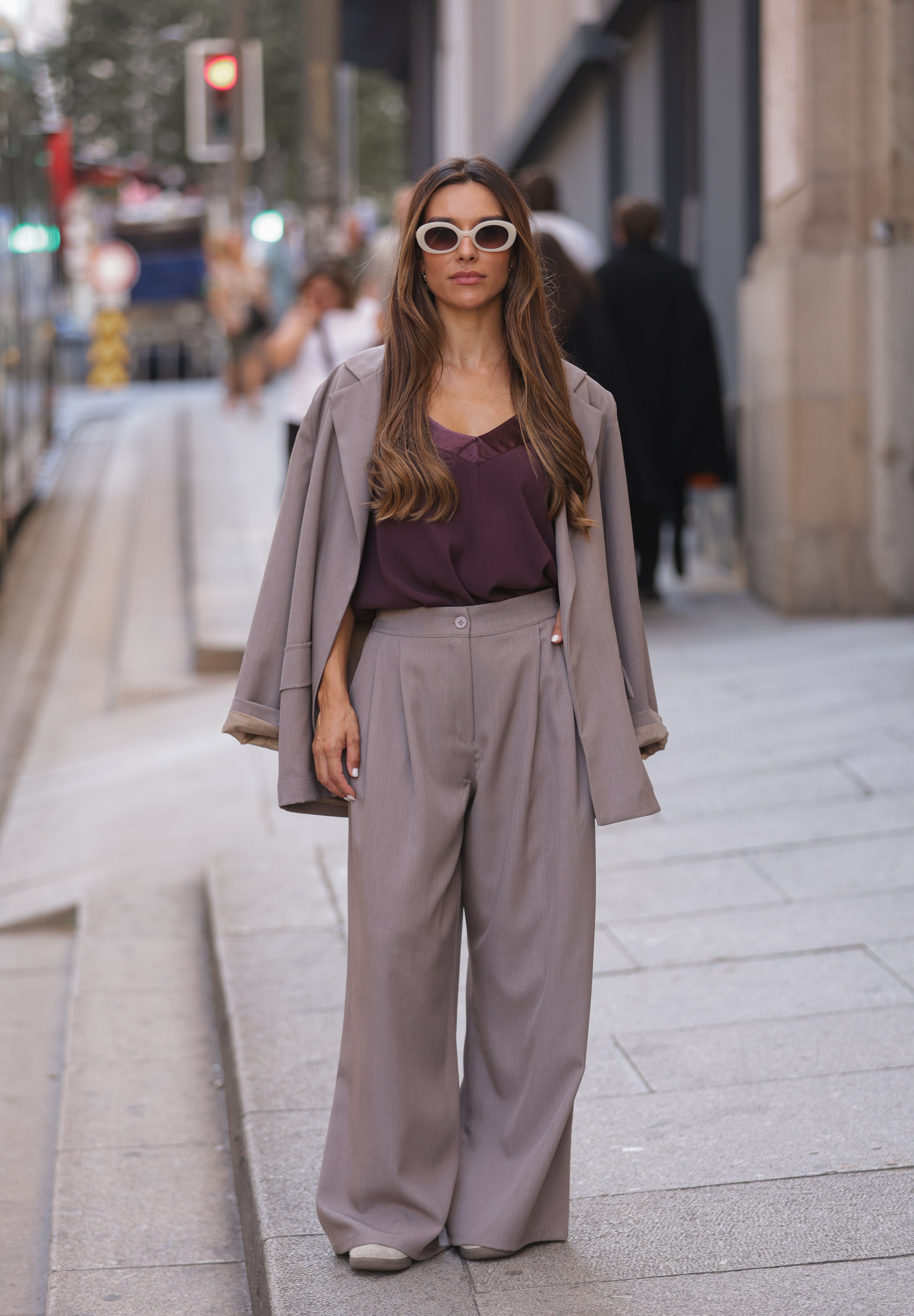 CALÇA CAPRI CINZA