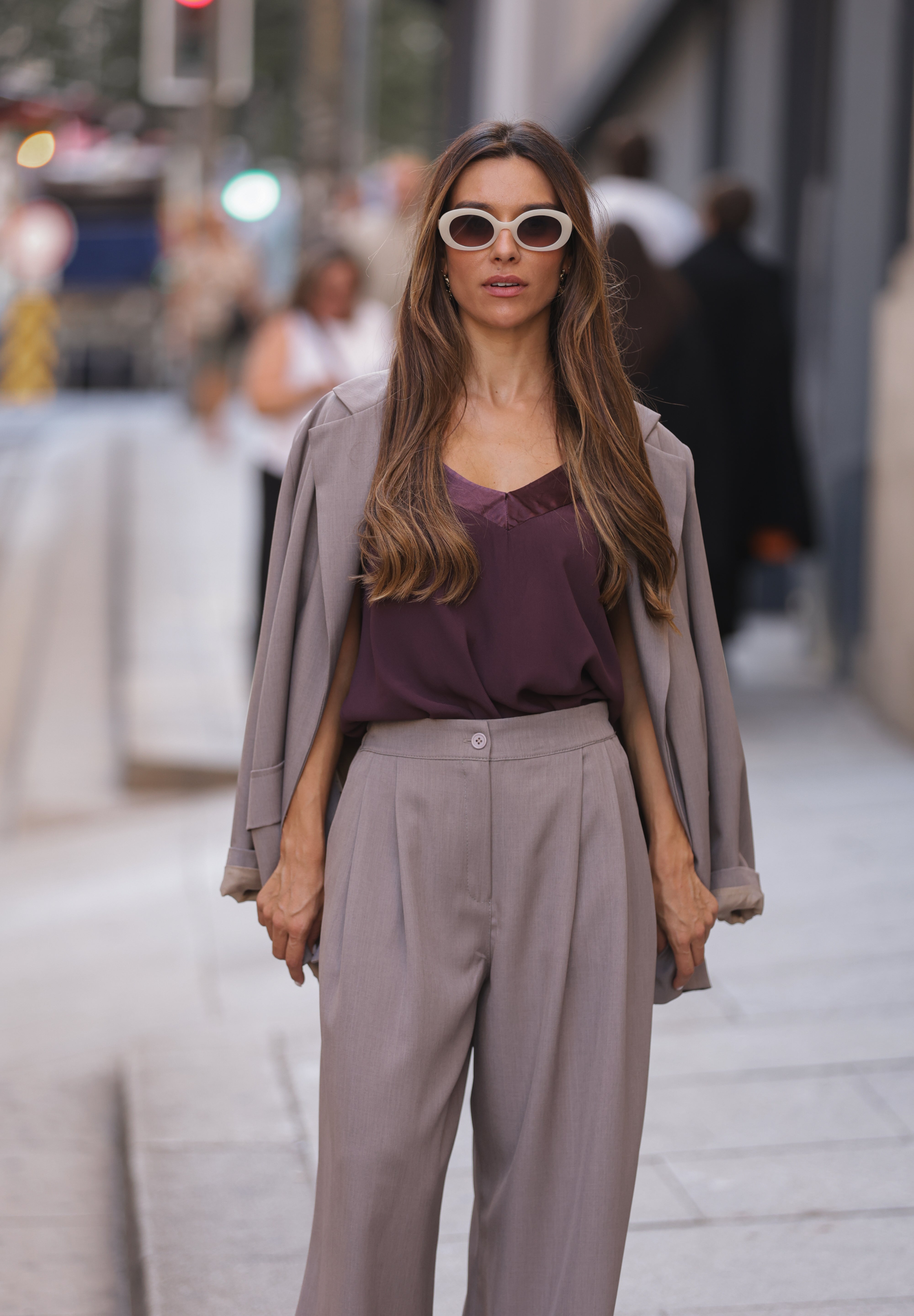 CALÇA CAPRI CINZA