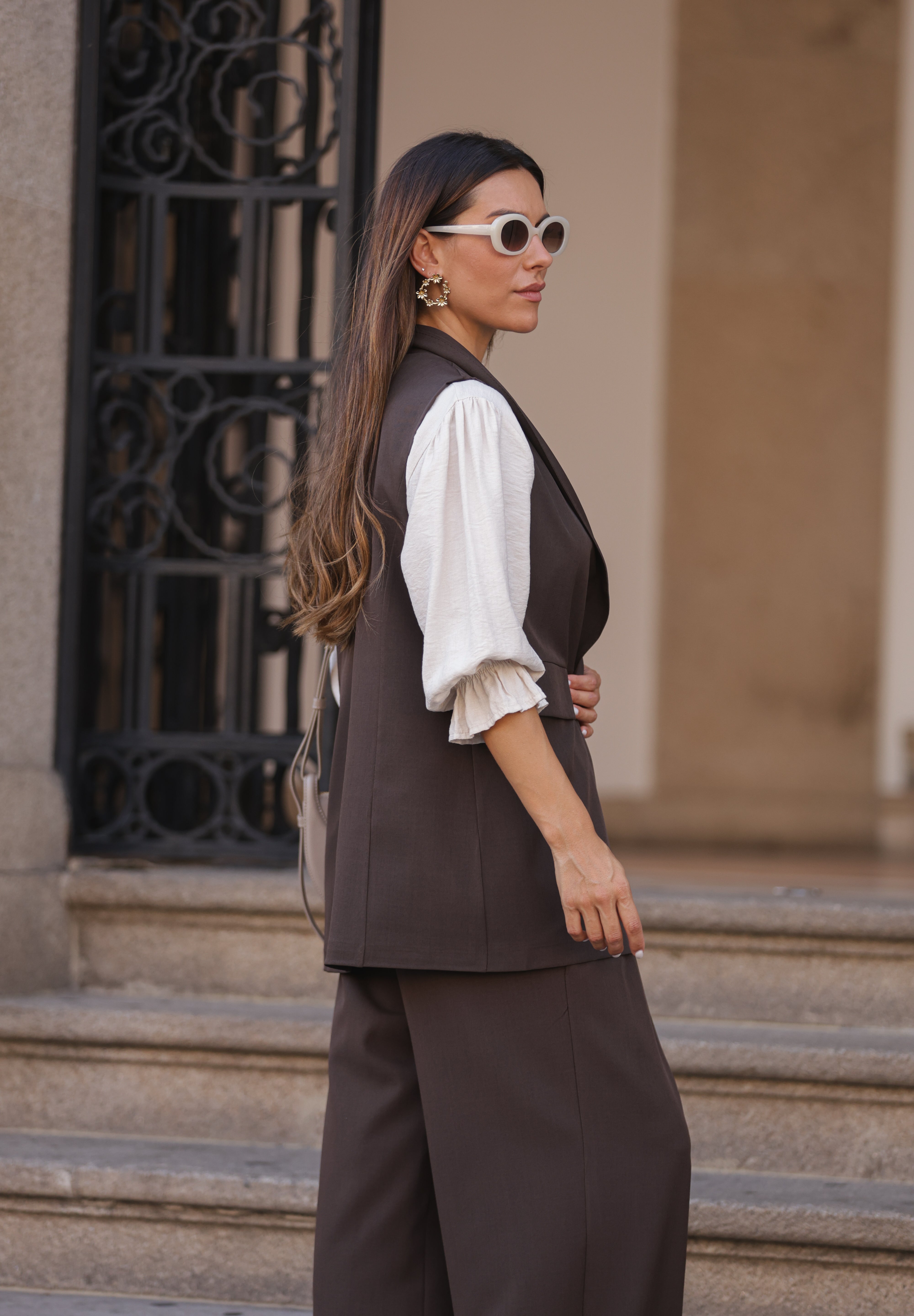 BLUSA PÁDUA BEGE
