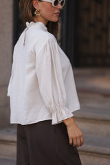 BLUSA PÁDUA BEGE