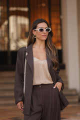 BLAZER CAMILLE CASTANHO