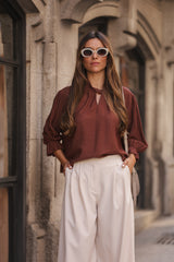 CALÇA CAPRI PÉROLA
