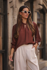 CALÇA CAPRI PÉROLA