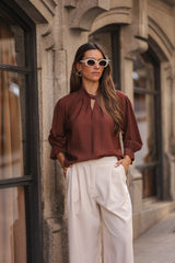 BLUSA PÁDUA TERRACOTA